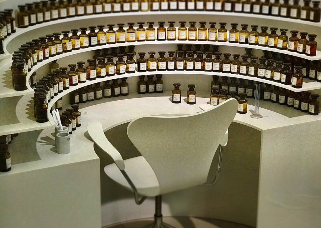 perfume, perfumery, nose